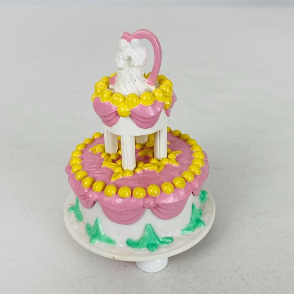 Unbranded Polly Pocket Like Wedding Cake Topper Bridge Groom Opens Closes Kids - Picture 2 of 8